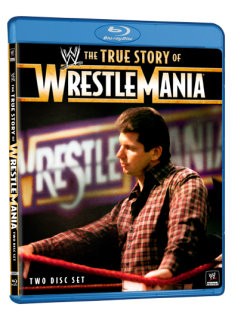 The True Story of WrestleMania Blu Ray Cover