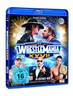 Wrestlemania 27 Blu-Ray Cover