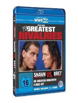 Die größten Rivalitäten: Shawn Michaels vs. Bret Hart Blu-Ray Cover