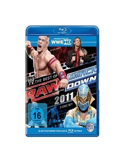WWE - Best of RAW & Smackdown 2011 Blu-Ray Cover