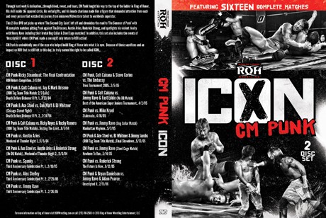 CM Punk: ICON” Cover